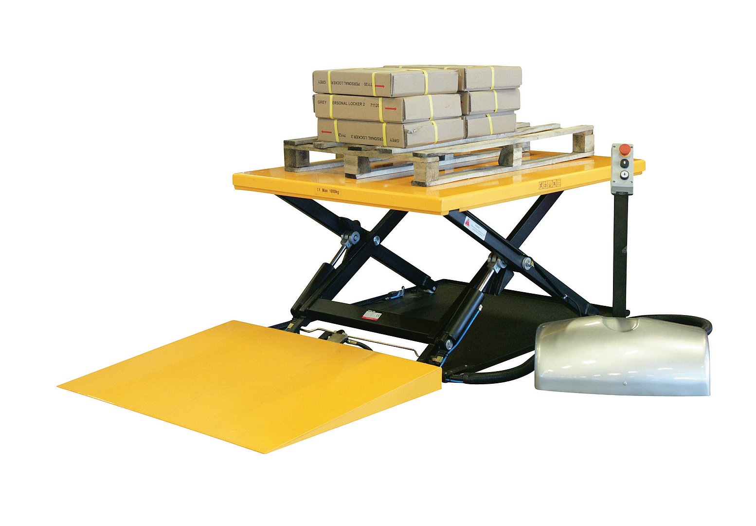 Lyftbord - 1000 KG - 1450x1140 mm - Låg