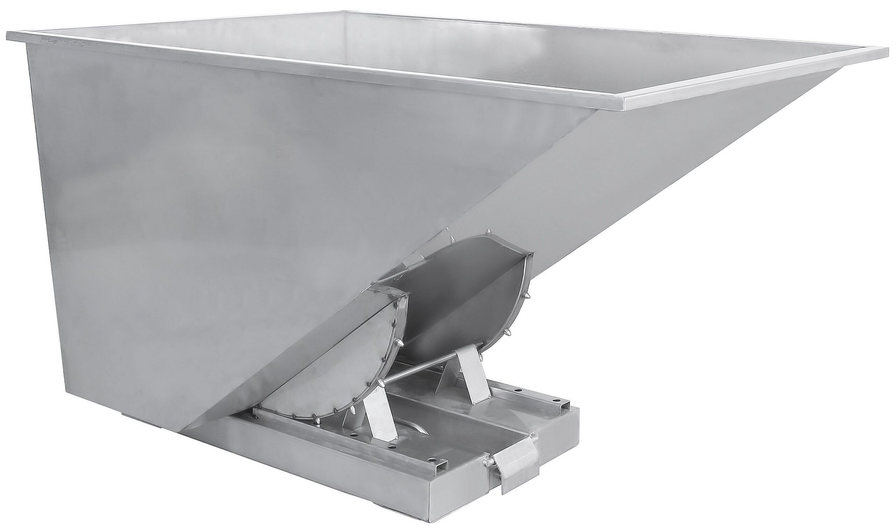 Rostfri Tippcontainer - TS 110 - TIPPO 1100 L - Rostfritt Stål 304