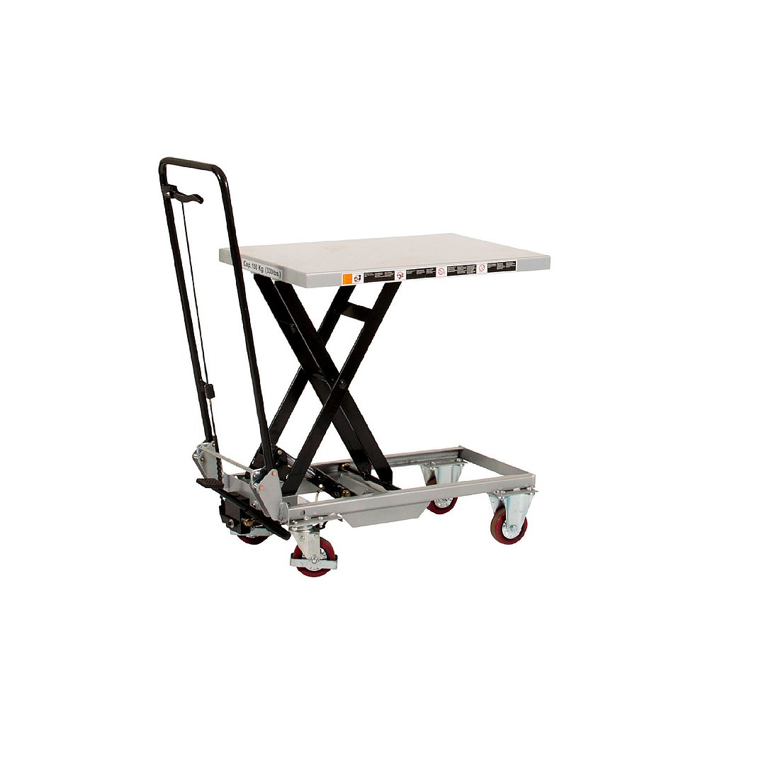 Lyftbord på hjul - 700x450mm - 150kg - Modell BS15
