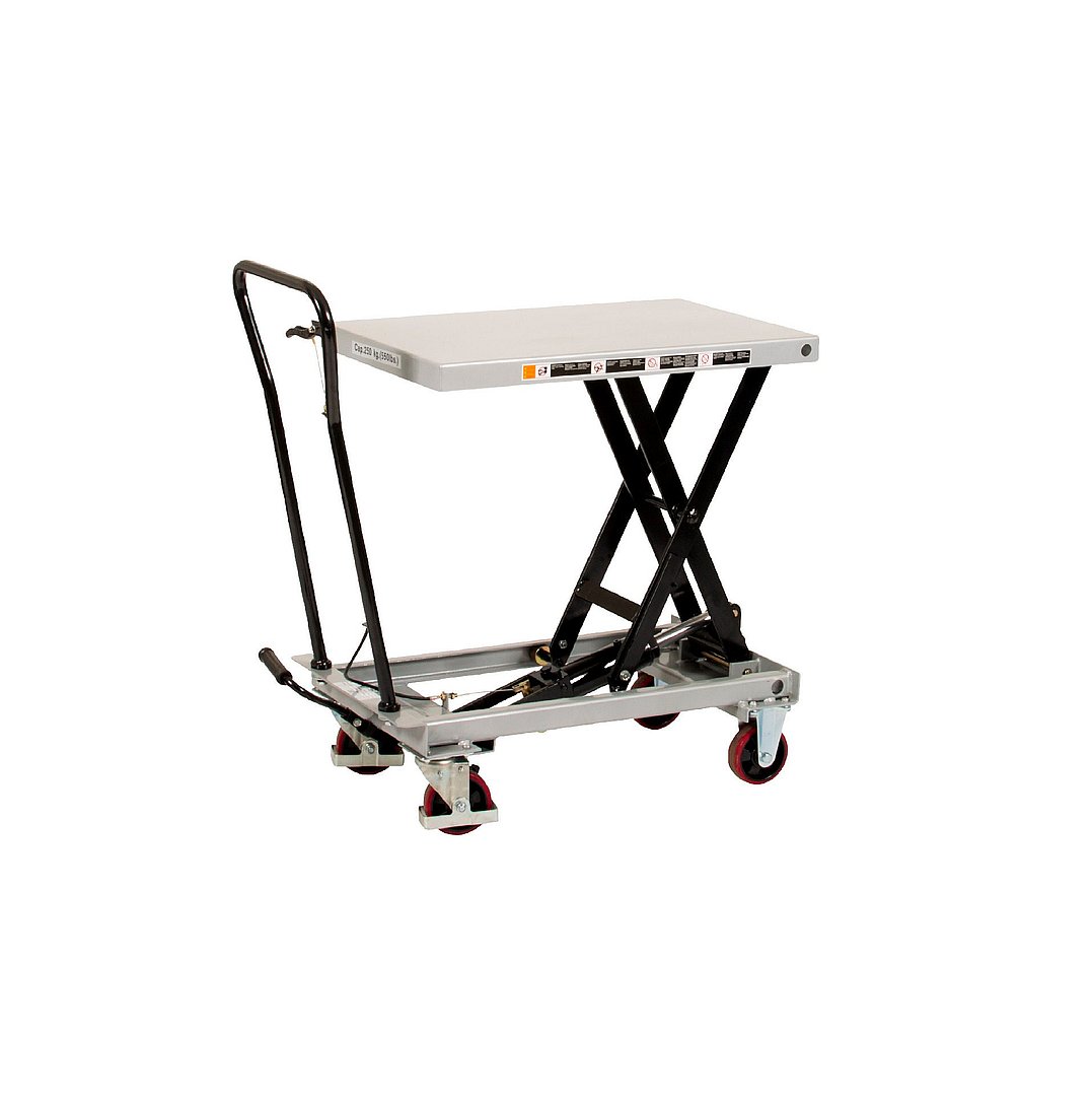 Lyftbord på hjul - 830x500mm - 250kg - Modell BS25