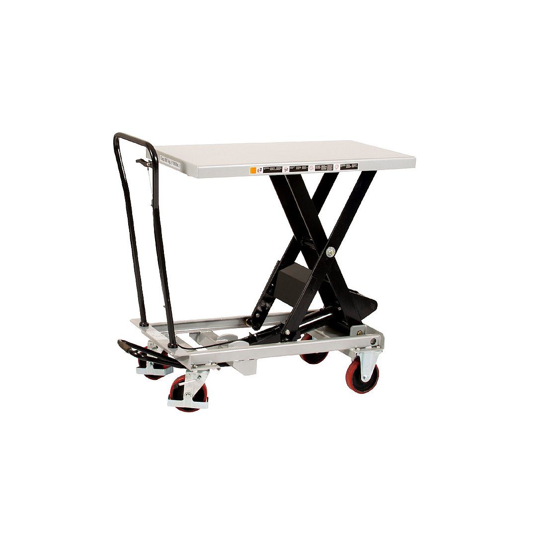 Lyftbord på hjul - 1010x520mm - 500kg - BS50